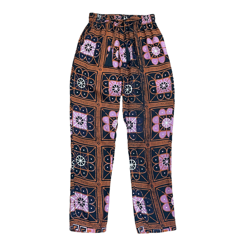 Natalie Martin Bianca Straight Leg Tassel Tie Pants - Picture 2 of 5